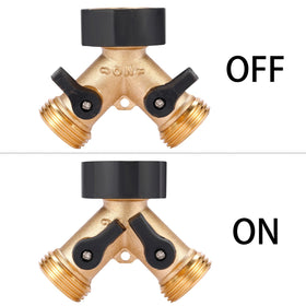 Sanpaint brass hose adapter highlights durable connectors for steady water flow.
