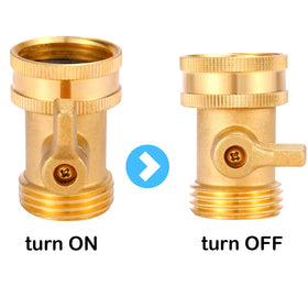 Sanpaint brass valve handle with ergonomic grip for smooth operation.