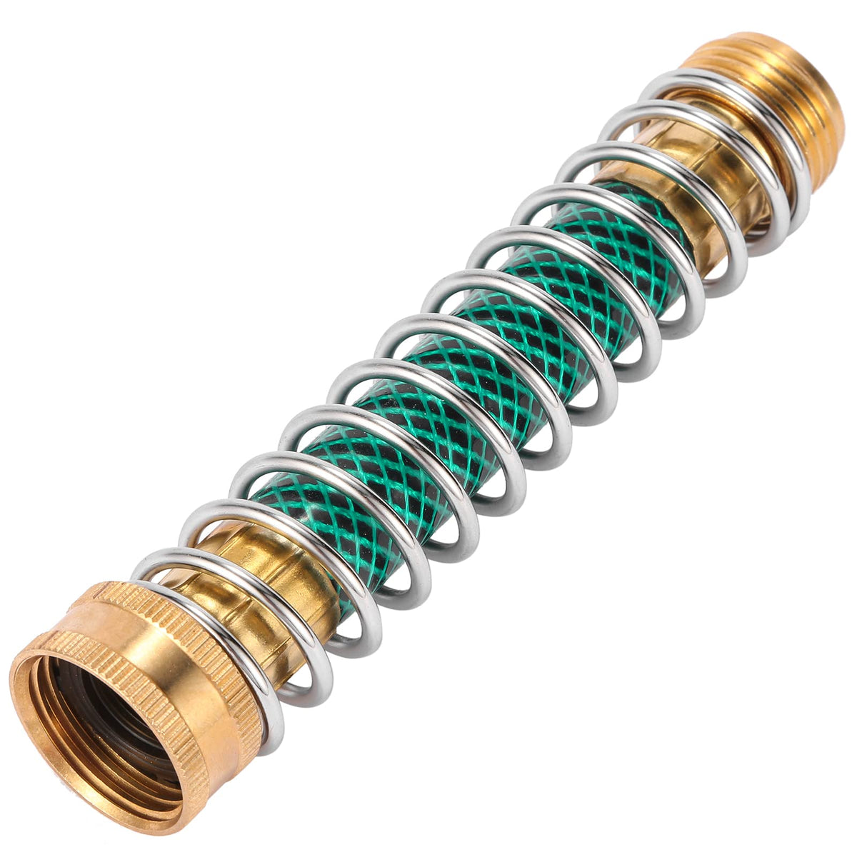 Sanpaint spiral hose protector in action reduces twists and damage