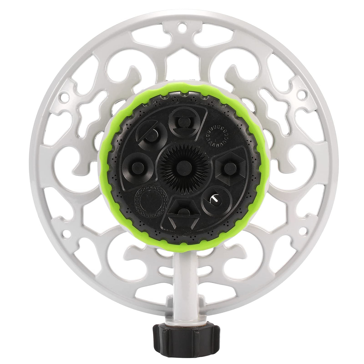Sanpaint turret sprinkler shows quick setup with a 3/4-inch inlet