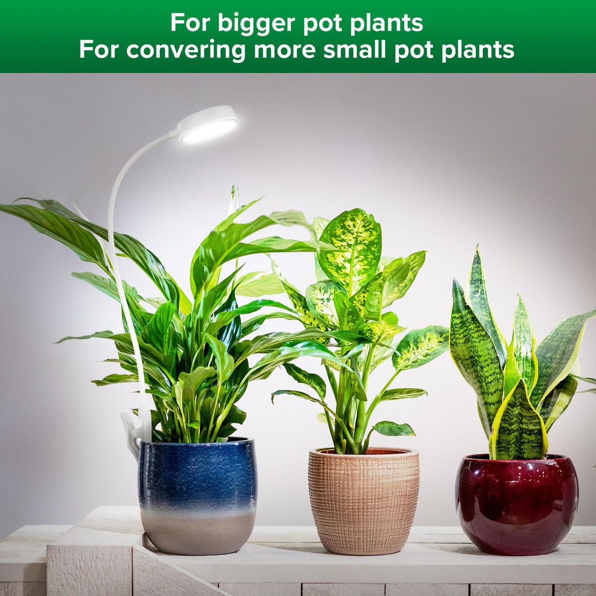 SANSI indoor light with four dimming levels for tailored brightness