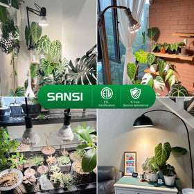 SANSI ETL-listed grow light ensures safe indoor gardening use.