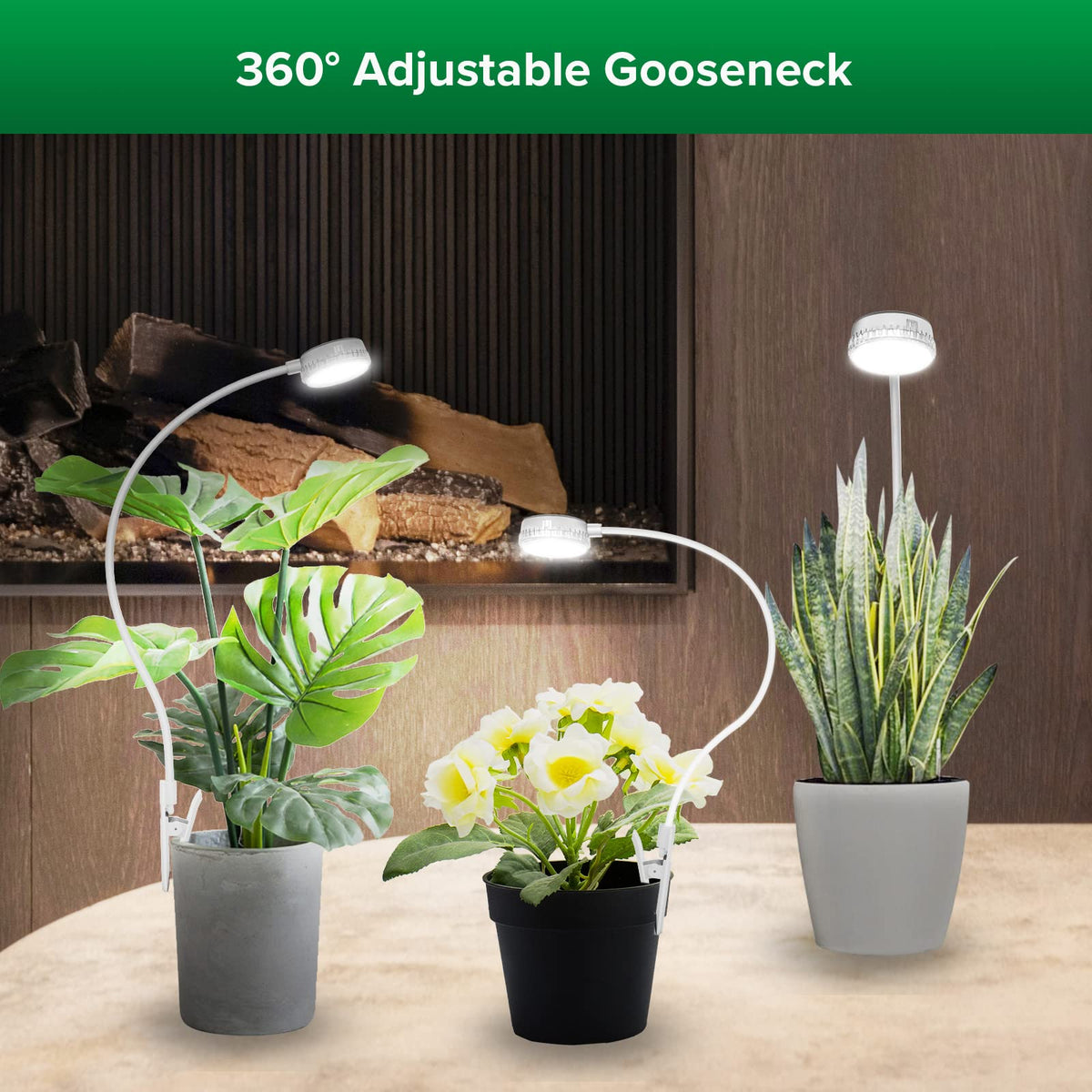 SANSI ETL-listed grow light ensures safe home use.