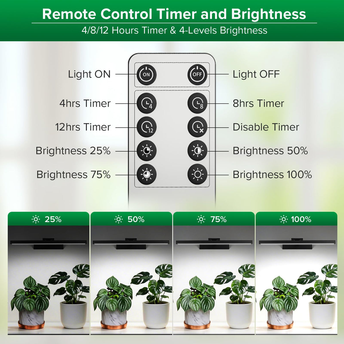 SANSI remote timer and dimming control for flexible schedules