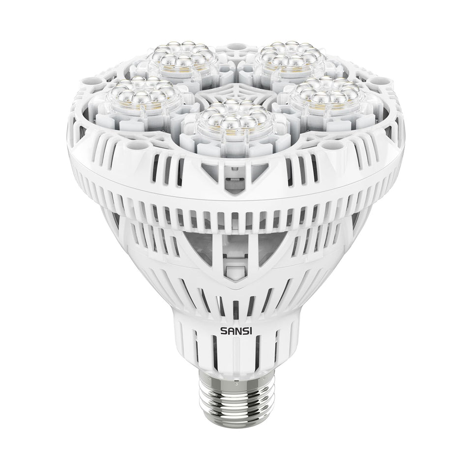 SANSI Grow Light 4000K daylight for seedlings with vibrant color rendering