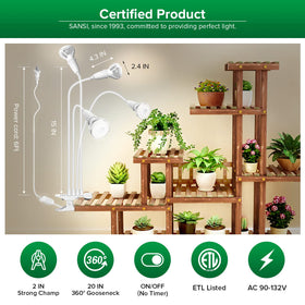 SANSI replaceable bulbs simplify maintenance and minimize waste with easy replacements.