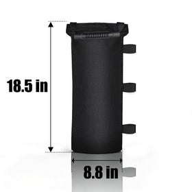 SANUMY filled canopy weights showing 28 lb capacity