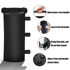 SANUMY canopy weights with reinforced handle for easy carry