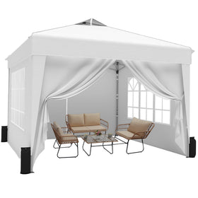 SANWAY 10x10 canopy setup in seconds for outdoor events.