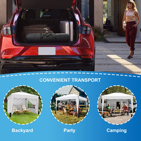 SANWAY canopy is waterproof and UV-resistant for outdoor protection.