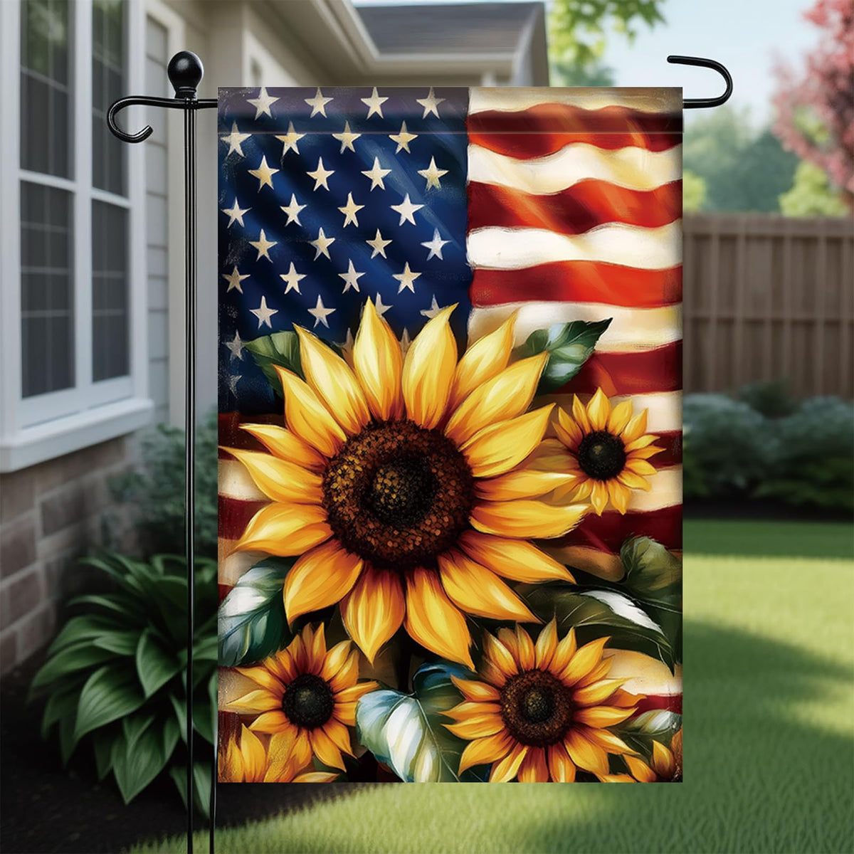 Saoplasa 12x18 outdoor flag crafted for long-lasting outdoor use