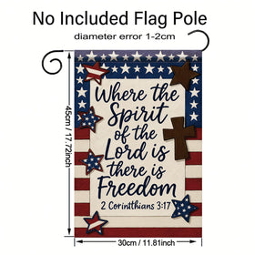Saoplasa flag makes a thoughtful gift for faith and family spaces