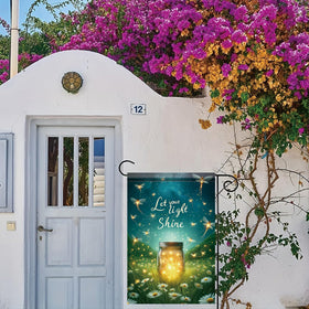 Saoplasa daisy floral welcome banner adds seasonal charm to your yard