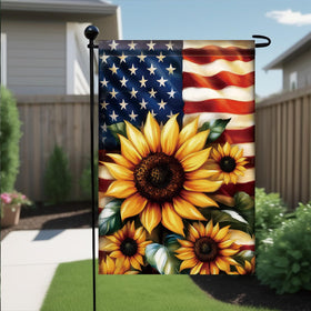 Saoplasa double-sided flag remains readable from both angles