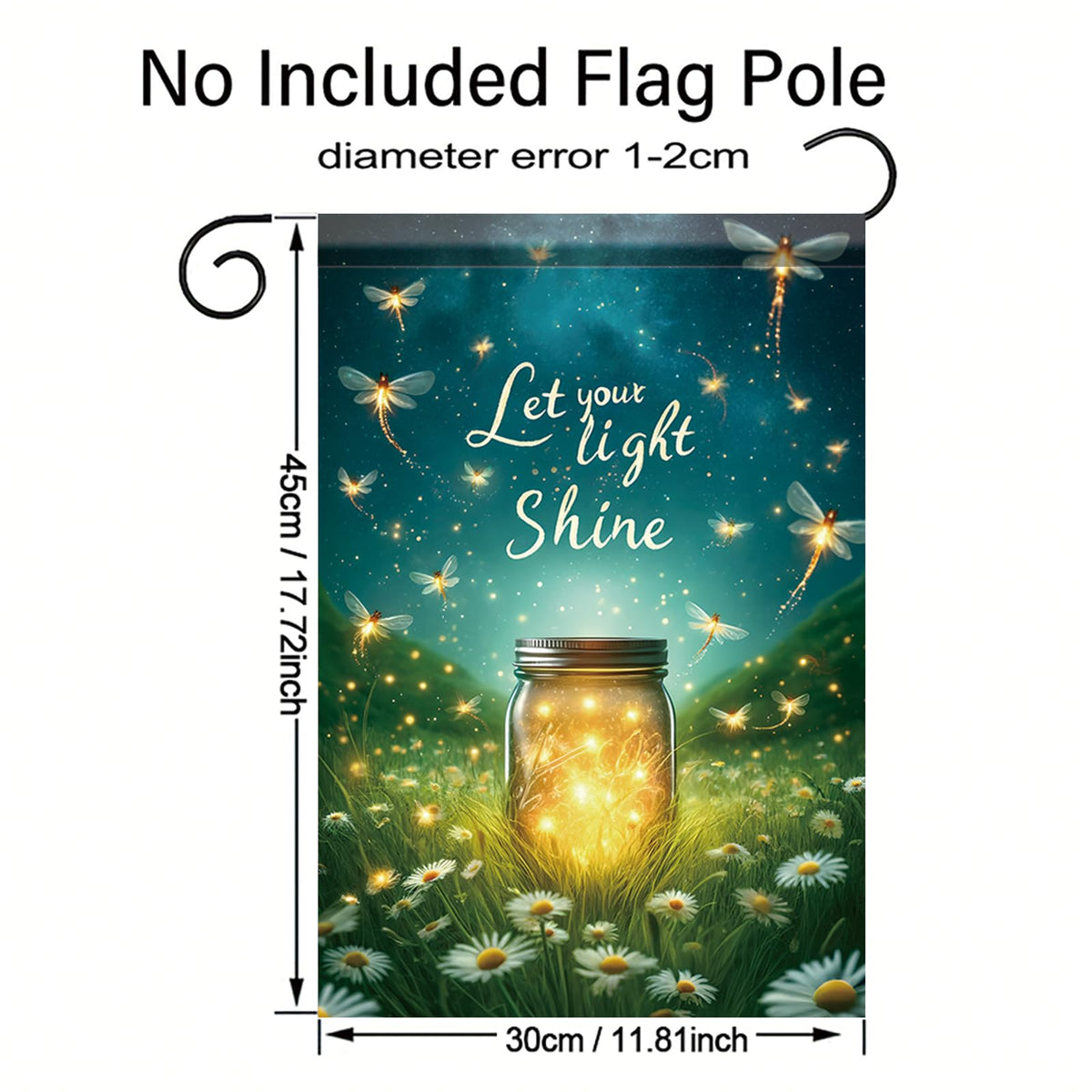 Saoplasa yard banner ornament for patio or lawn display