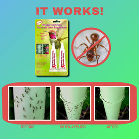 Sapphire Labs Nectar Fortress safeguards beehives and hanging plants from ants.