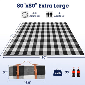 Sapsisel waterproof sandproof blanket for beach days keeps you dry