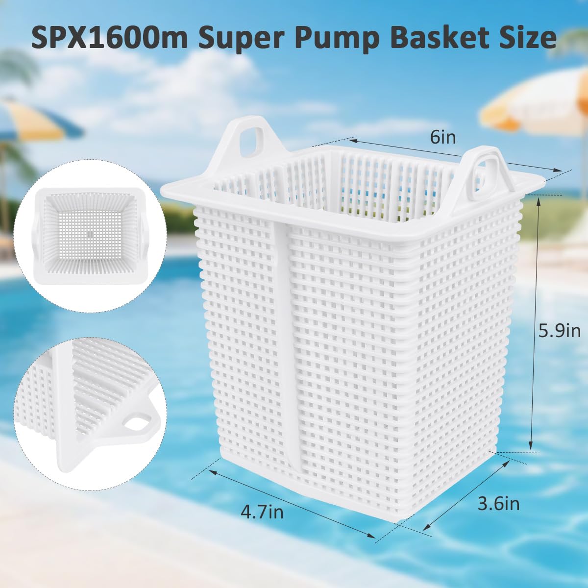 Hayward SPX1600M compatibility ensures direct replacement.