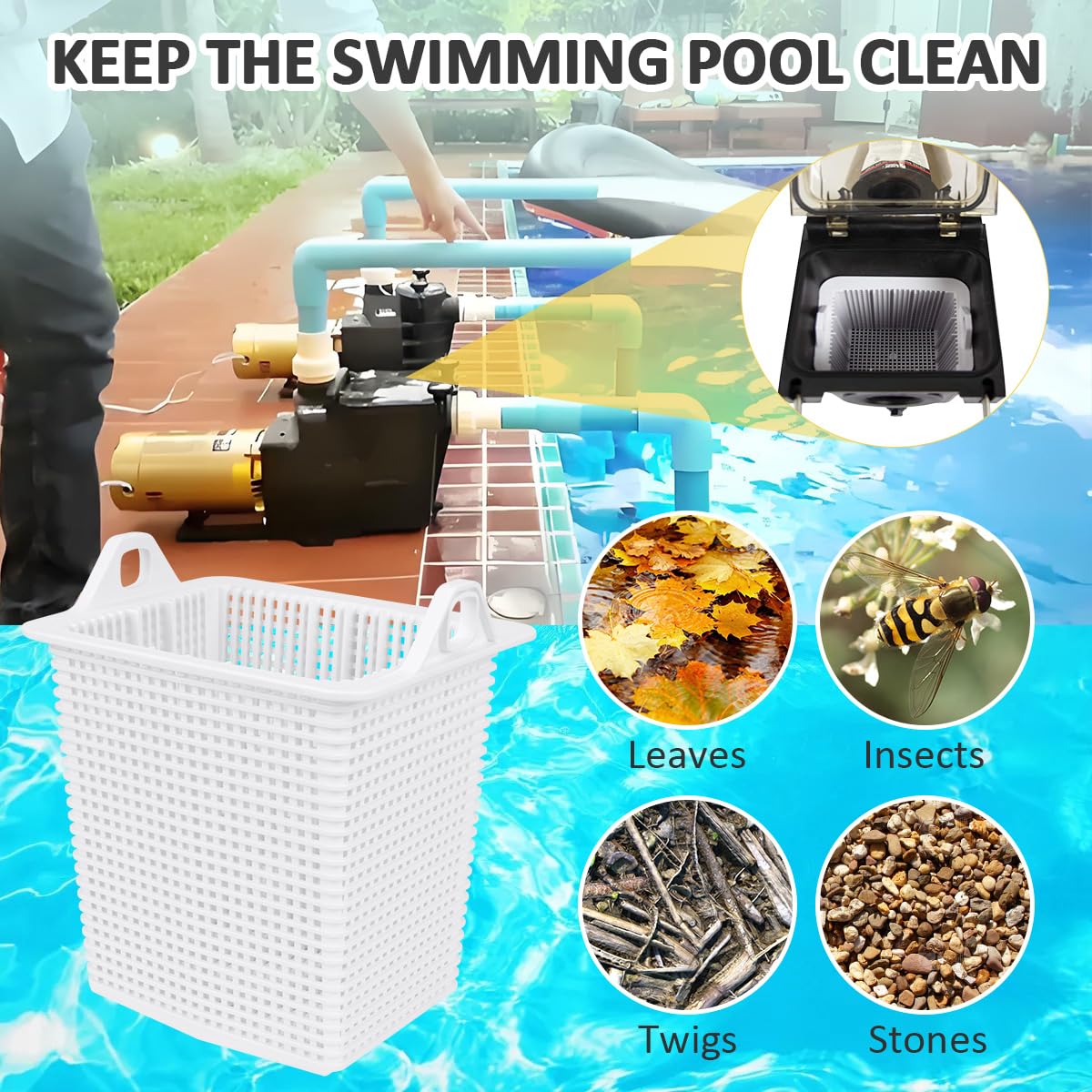 SAQXK SPX1600M reinforced-handles design supports easy removal during cleaning.