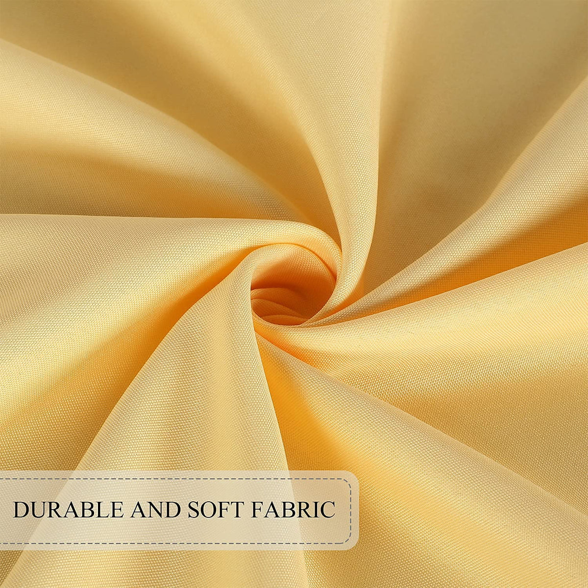 SARAFLORA packaging highlights one water-resistant tablecloth per package.