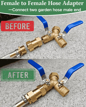 Saranice brass hose adapter featuring precision threading for leak-proof fit
