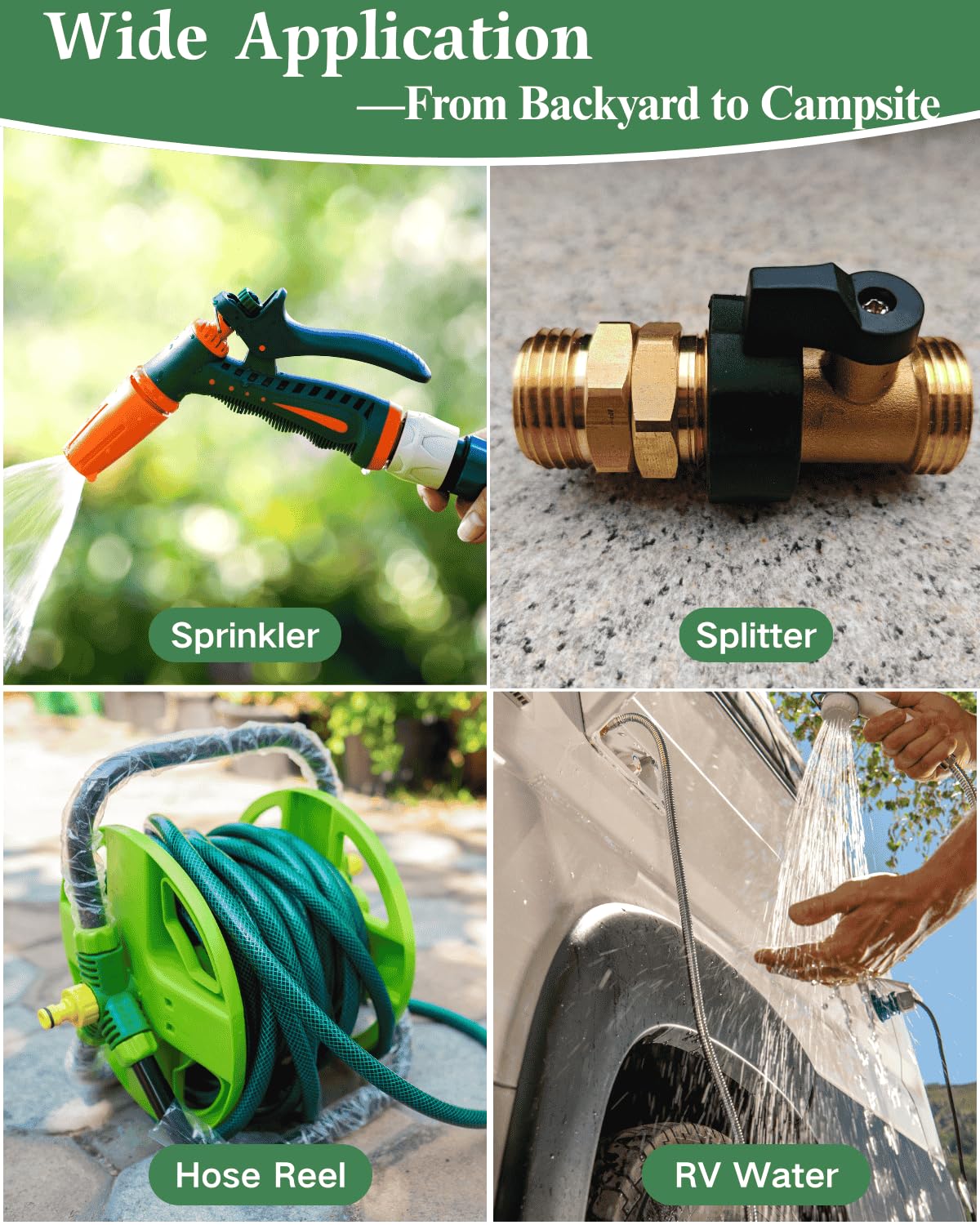 SARANICE durable brass swivel fittings for long-lasting use