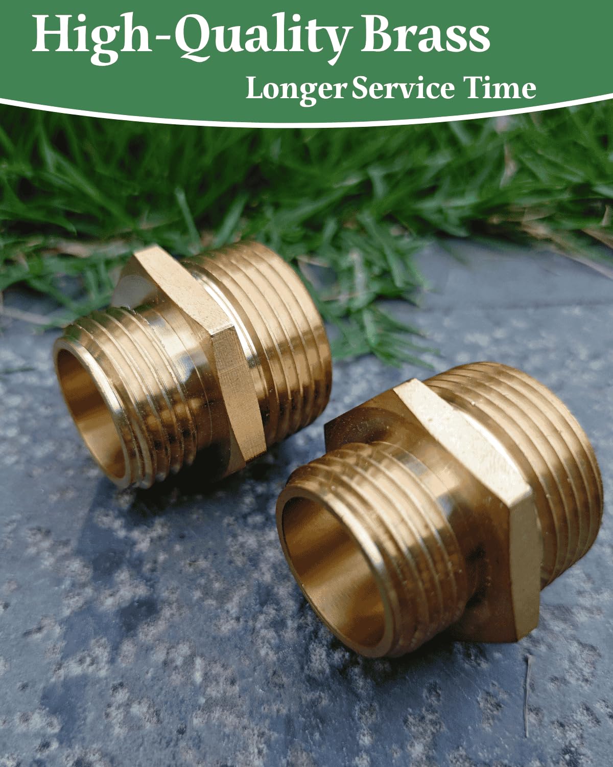 SARANICE rust-resistant brass resists corrosion in outdoor use.