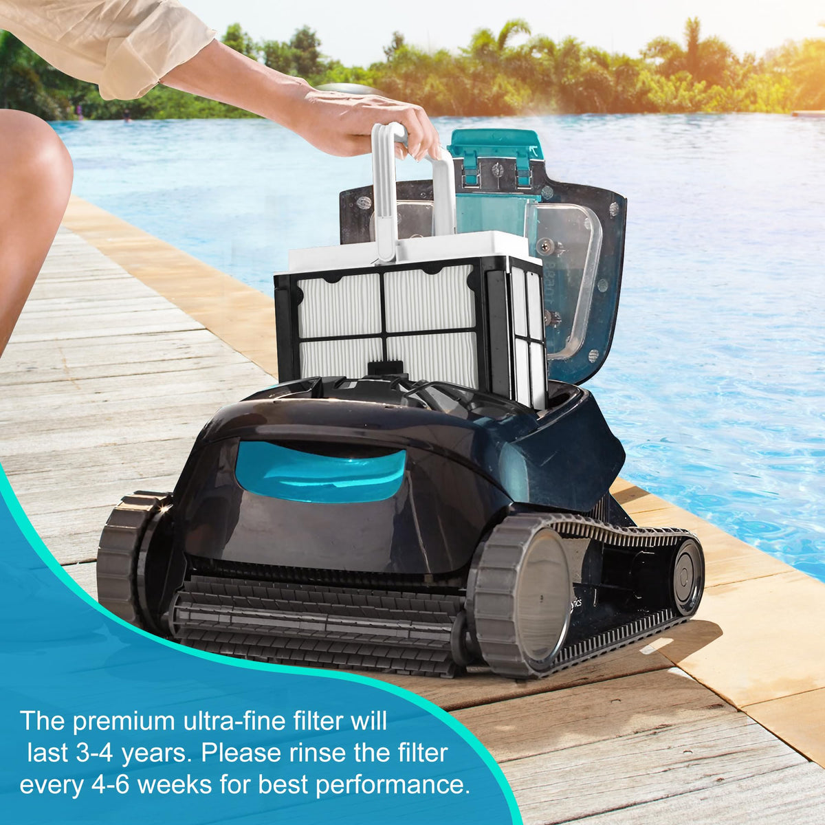 Explorer E20 compatible basket supports thorough debris capture during clean cycles