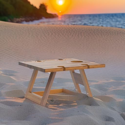 SASIDO boho-inspired luxury picnic table in a stylish outdoor setting.