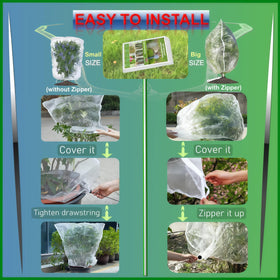 SATOCVAY tool-free installation in a raised bed setup
