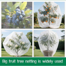SATXTREM 8x8 ft cover on blueberry bush blocks birds and pests