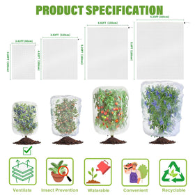 SATXTREM berry netting blocks birds and squirrels from blueberry patches