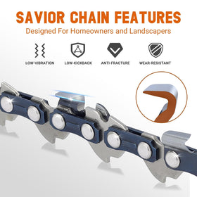 Savior 10-Inch S40 chain for Remington RM1035P quick wood cutting