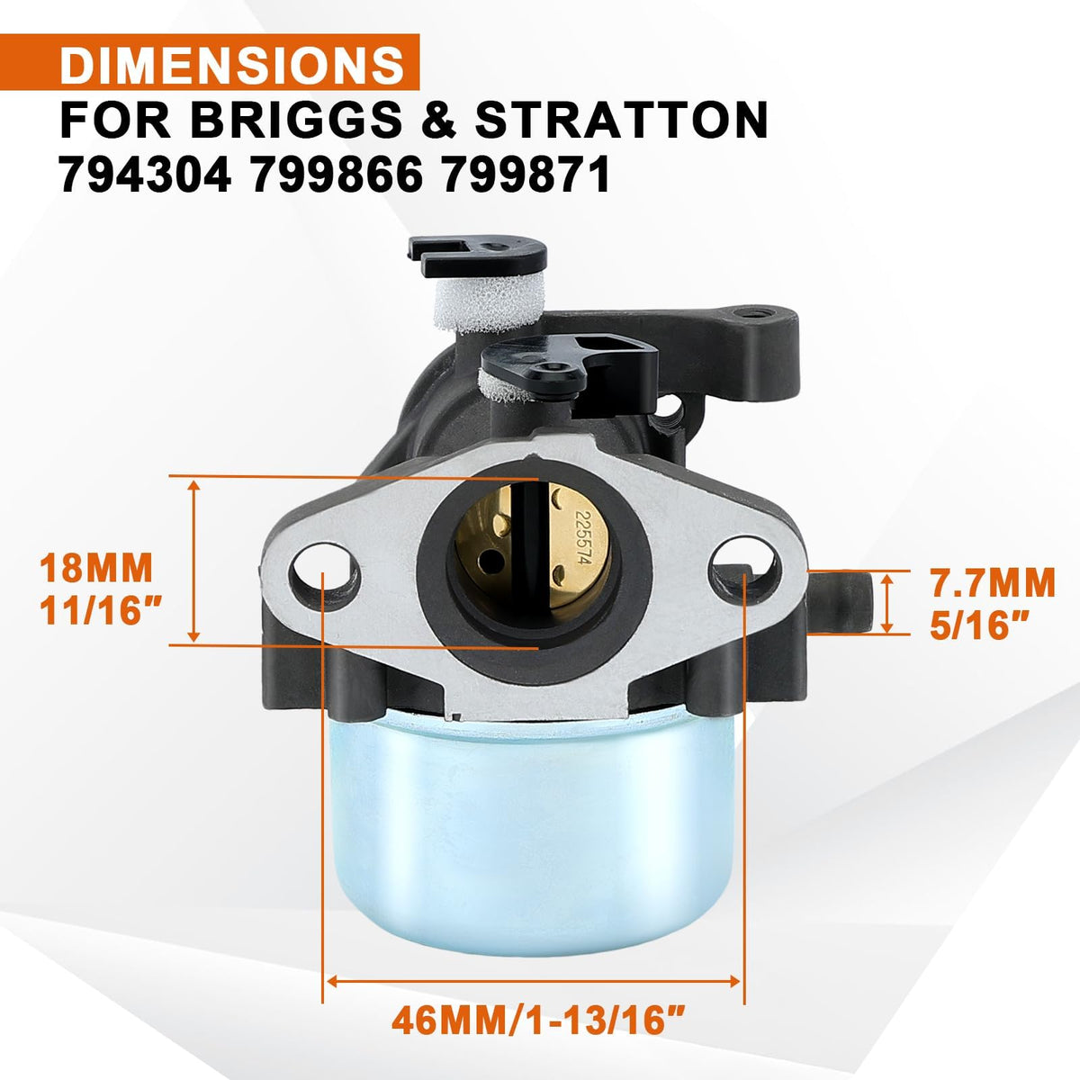 Savior 794304 carburetor kit packaging ready for quick replacement.