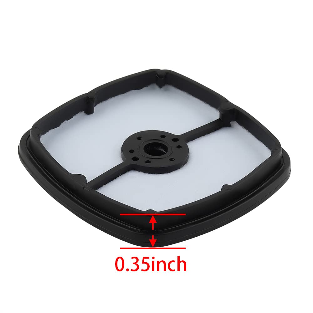 Savior air filter assembly close-up emphasizes secure fit and seal.