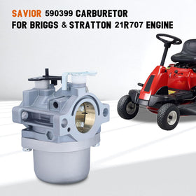 Savior carburetor packaging image shows ready-to-install replacement part.