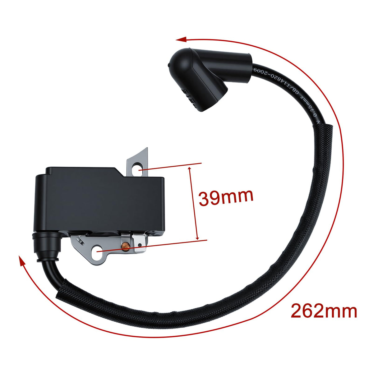 Savior ignition coil module for Husqvarna 125E used during edge trimming tasks