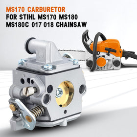 Savior MS170 carburetor with fuel filter included for reliable fuel flow.