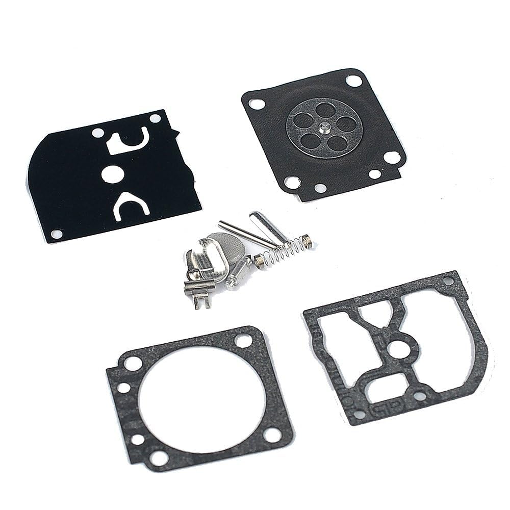 Savior MS170 carburetor rebuild kit close-up for precise maintenance