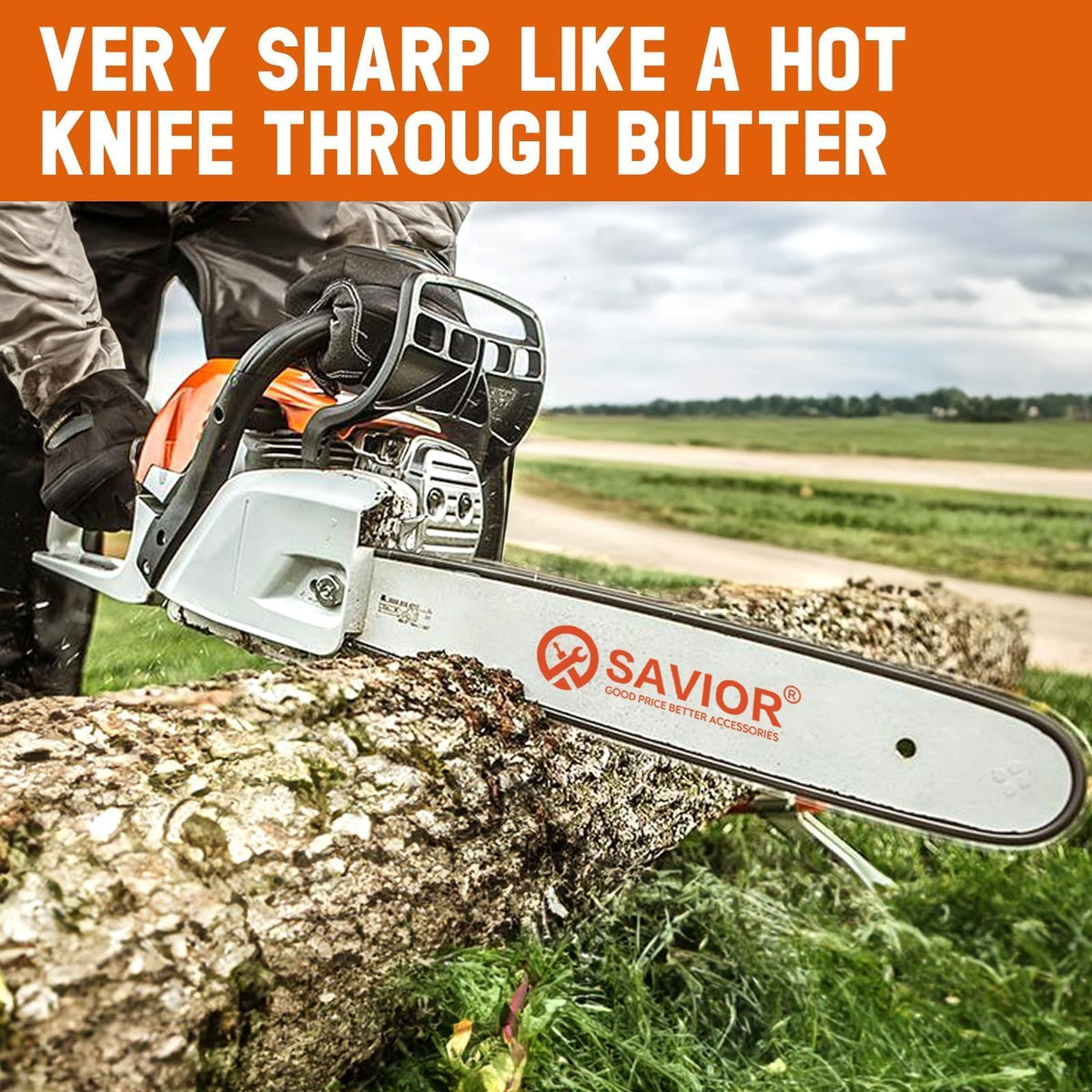 Savior packaging shows complete kit ready for quick replacement