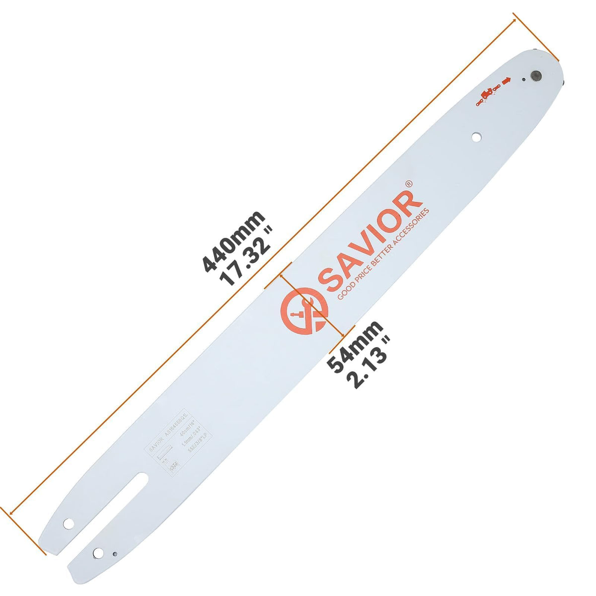 Savior reversible guide bar extends tool life and versatility.