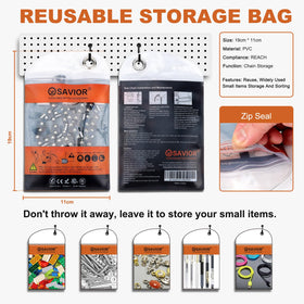 Savior S62 deluxe kit with gloves and storage bag for easy handling.