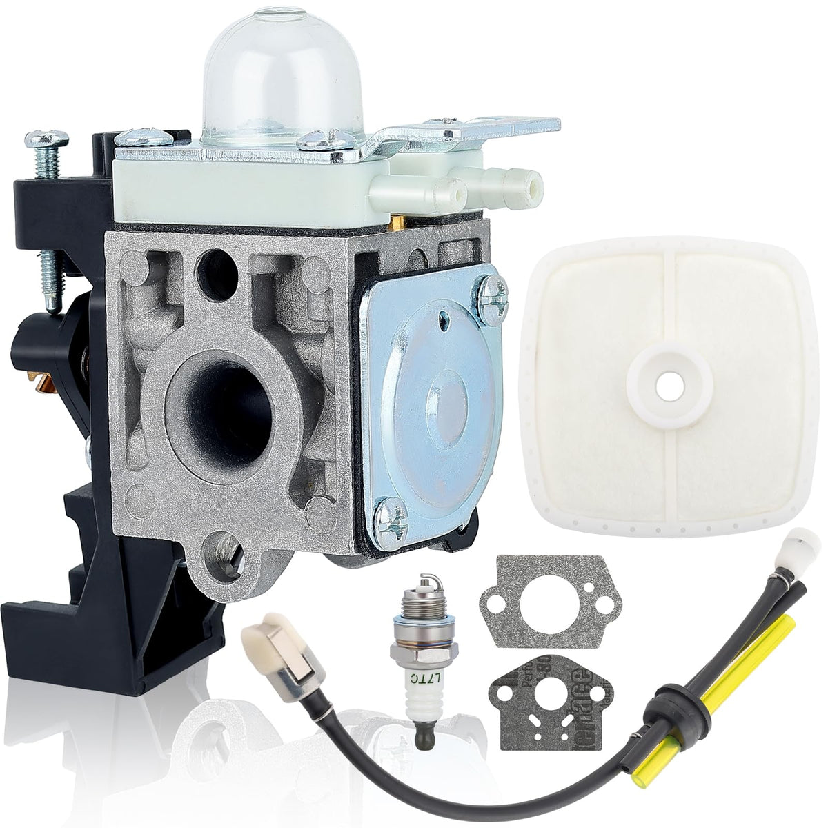 Savior SRM 225 carburetor close-up for precise fit and performance.