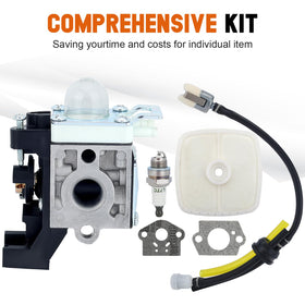 Savior SRM 225 fuel line kit for secure delivery.