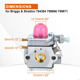 Savior Troy-Bilt TB2040XP carburetor installation for smoother startup