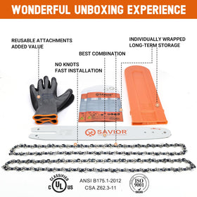 Savior XL gloves provide grip protection during maintenance tasks.