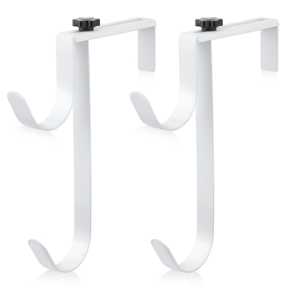Savita double pool pole hooks secure on fences for organized tools