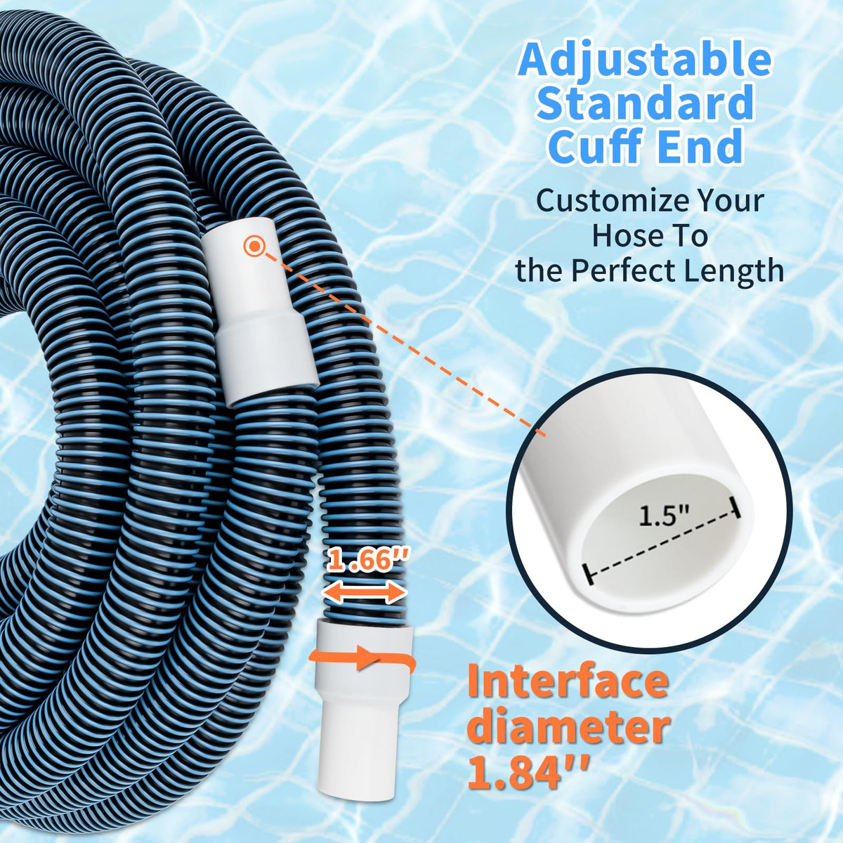 Sawluv spiral wound construction provides durable, long‑lasting cleaning tool