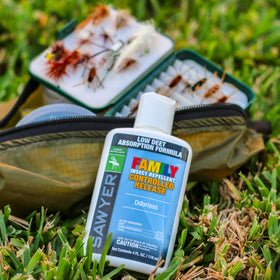 Sawyer encapsulated DEET release technology close-up illustrating extended protection