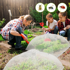 Sawysine breathable garden protector mesh used for vegetables and flowers.